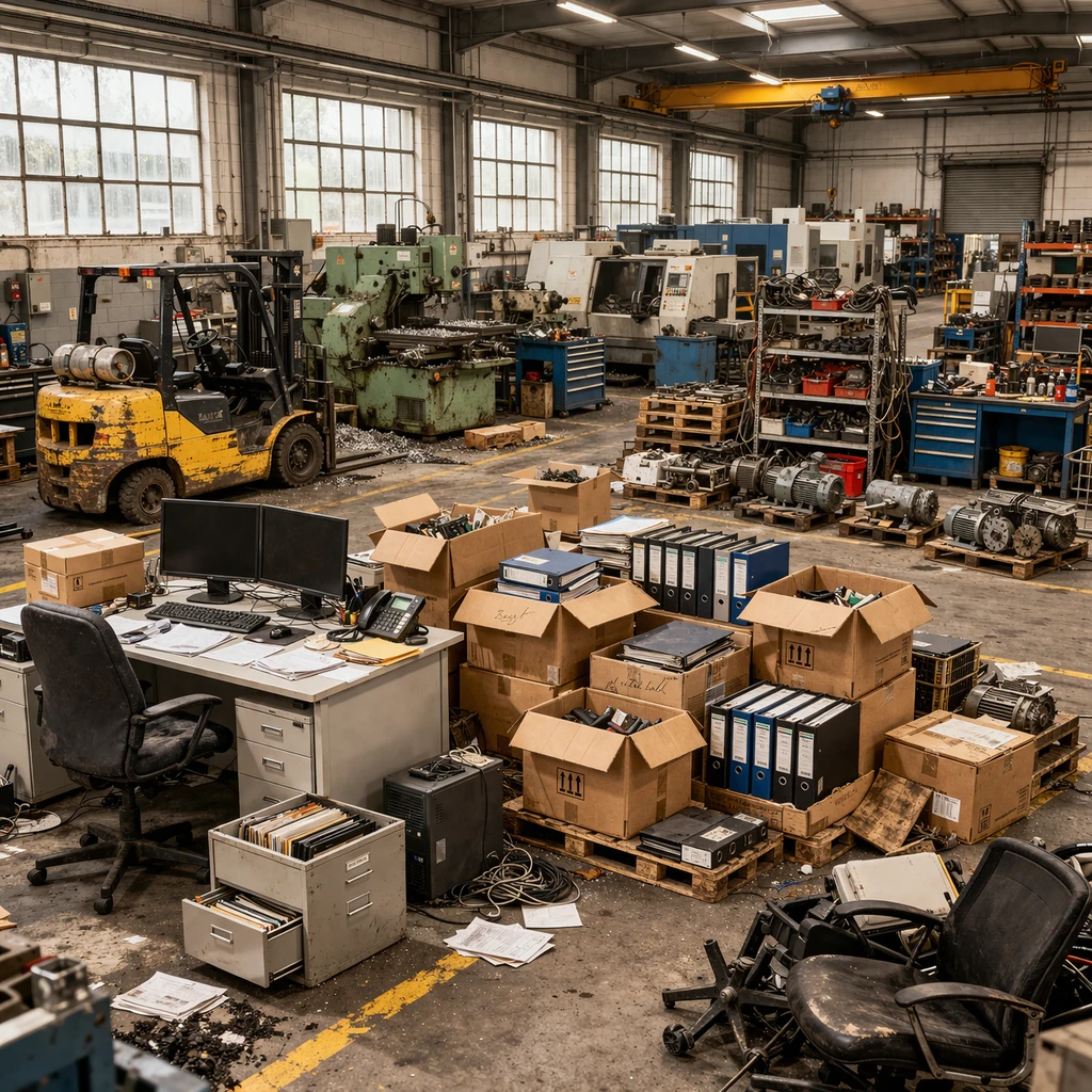 Professionelle Betriebsauflösung – Junkers Entrümpelung Gießen