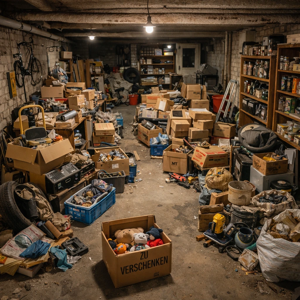 Professionelle Kellerentrümpelung – Junkers Entrümpelung Gießen