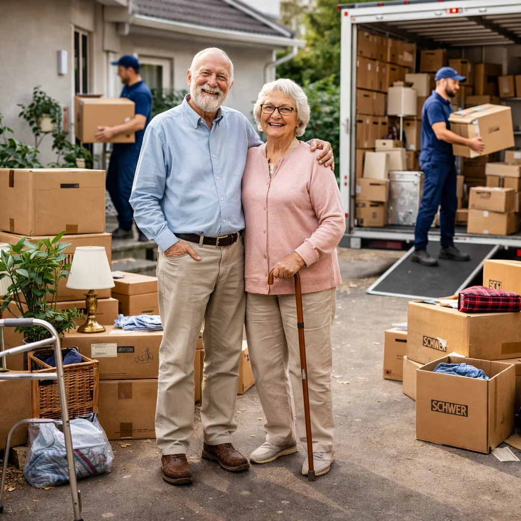 Einfühlsamer Seniorenumzug – Junkers Entrümpelung Gießen